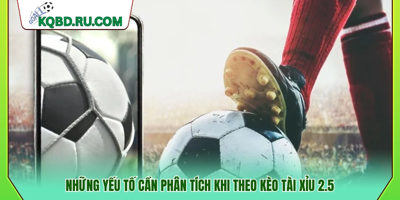 Các yếu tố quan trọng cần xem xét khi chơi kèo tài xỉu 2.5